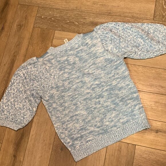 Cotton by Autumn Cashmere bubble sleeve Sweater - Picture 6 of 6